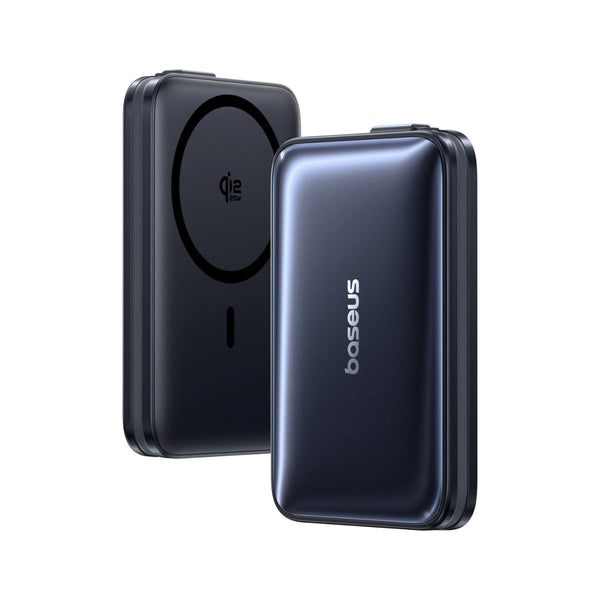 Baseus PicoGo AM61 Qi2.2 Magnetic Power Bank with Built-in Cable 10000mAh 45W | Cosmic Black