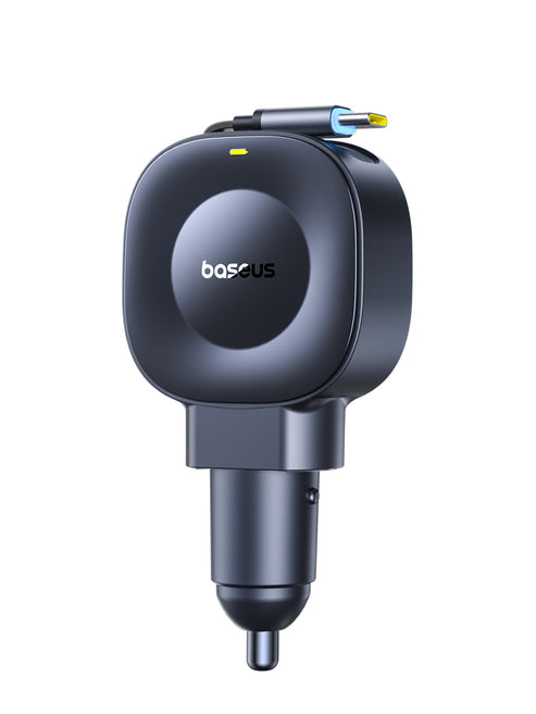 Baseus PrimeTrip VR2 Car Charger with Retractable Cable C 45W | Cosmic Black