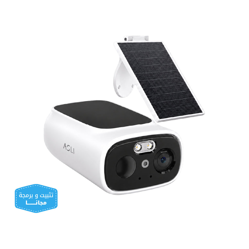 Asli Global EVOCAM â€“ The Solar-Powered Security Camera That Never Dies | 4MP Resolution â€¢ 7500mAh Battery + Solar â€¢ 10m Night Vision â€¢ IP65 Weatherproof