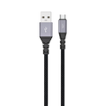 LZEL Celceris Powerline M Fabric Braided USB-A to Micro Cable | Black
