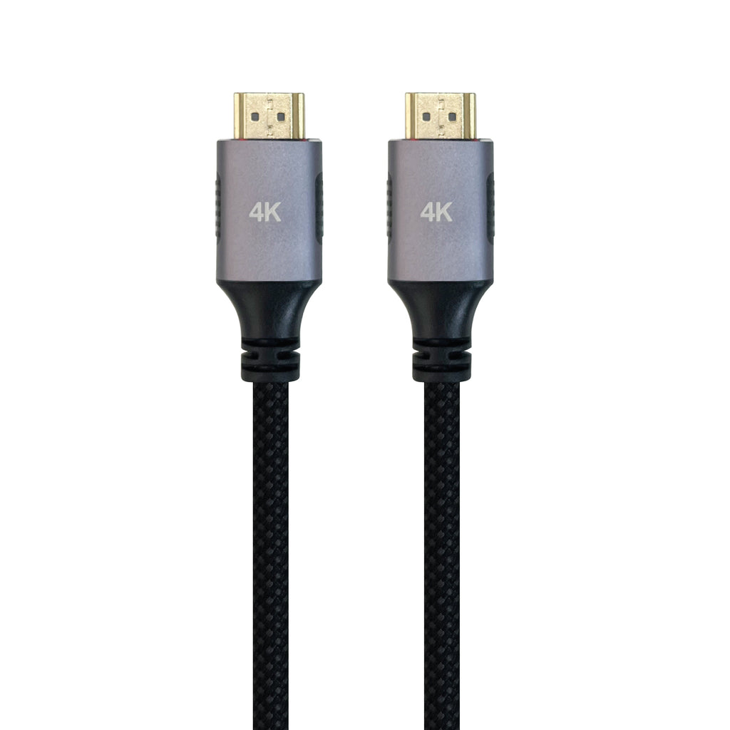 LZEL Celeris Power Stream Fabric Braided HDMI to HDMI Cable 2m | Black