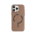 ASLI Corrugared Ridge Premium Metalic Case With Enhanced Camera Protection Case For iPhone 16 Pro Max