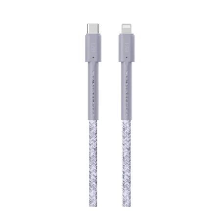 LZEL Celeris Charge CXL Braided USB-C to Lightning Cable, 480Mbps, 60W Max, 2m