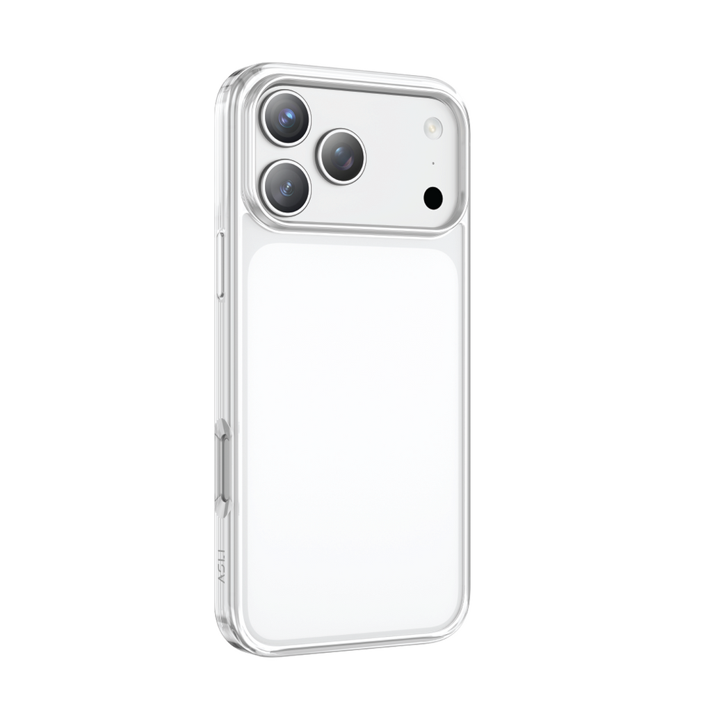 Asli Global Clearique Hybrid Protective Case for iPhone 17 Pro | Transparent
