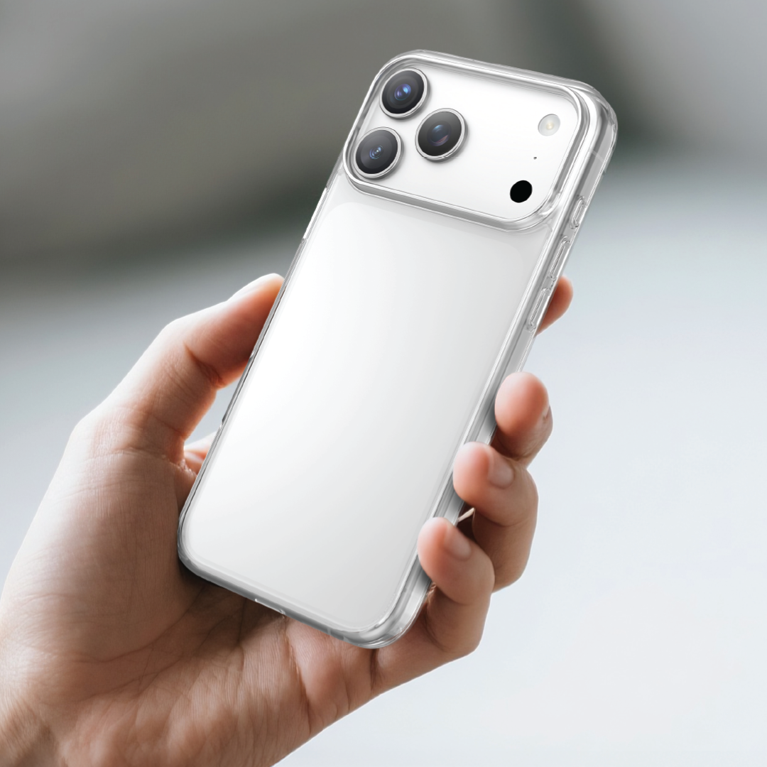 Asli Global Clearique Hybrid Protective Case for iPhone 17 Pro Max | Transparent
