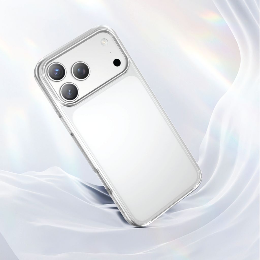 Asli Global Clearique Hybrid Protective Case for iPhone 17 Pro | Transparent
