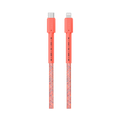 LZEL Celeris Charge CXL Braided USB-C to Lightning Cable, 480Mbps, 60W Max, 2m |Red