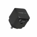 Momax 1-Charger 35W 1-Port Gan Charger With Retractable Usb-C Cable Black