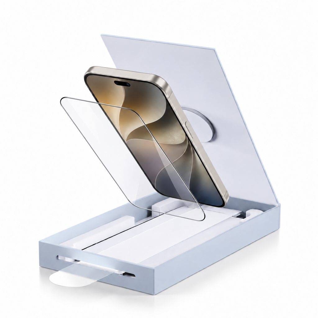 aslitec Purevision Clear Glass Screen For iPhone 18 Pro Max Clear With Applicator