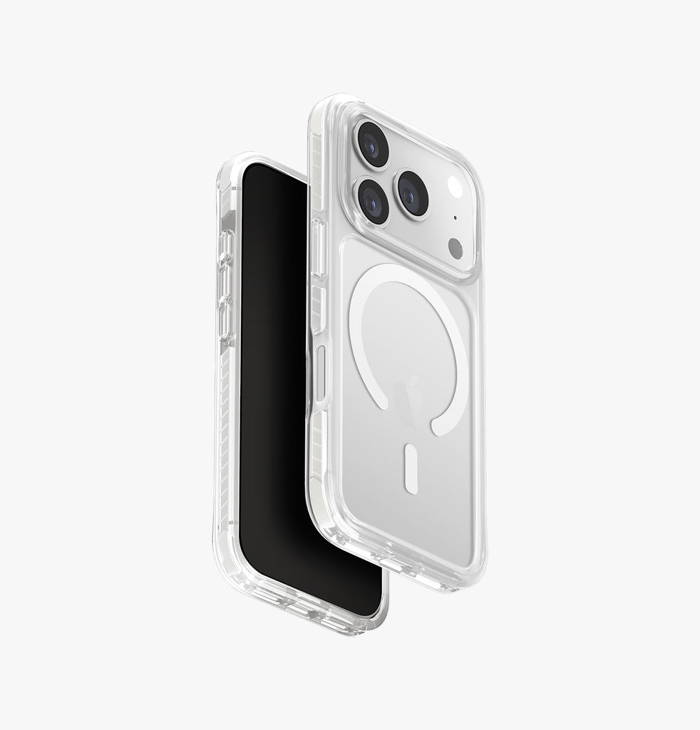 Uniq Hybrid Combat MagSafe Case for iPhone 17 Pro Max | White