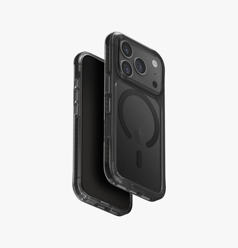 Uniq Hybrid Combat MagSafe Case for iPhone 17 Pro | Carbon Black