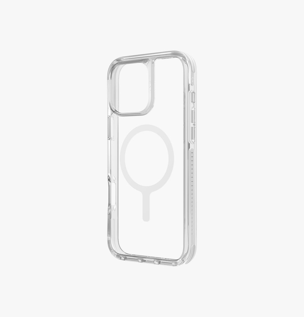 Uniq iPhone 16 Pro Max Hybrid Lifepro Xtreme Magsafe Case - Dove Frost | Clear