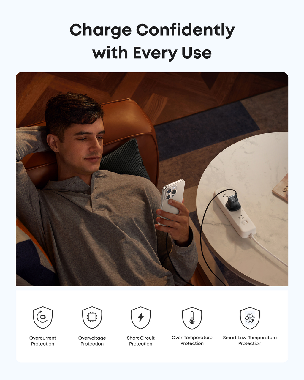 Anker Wall Charger 20W 1C | Black