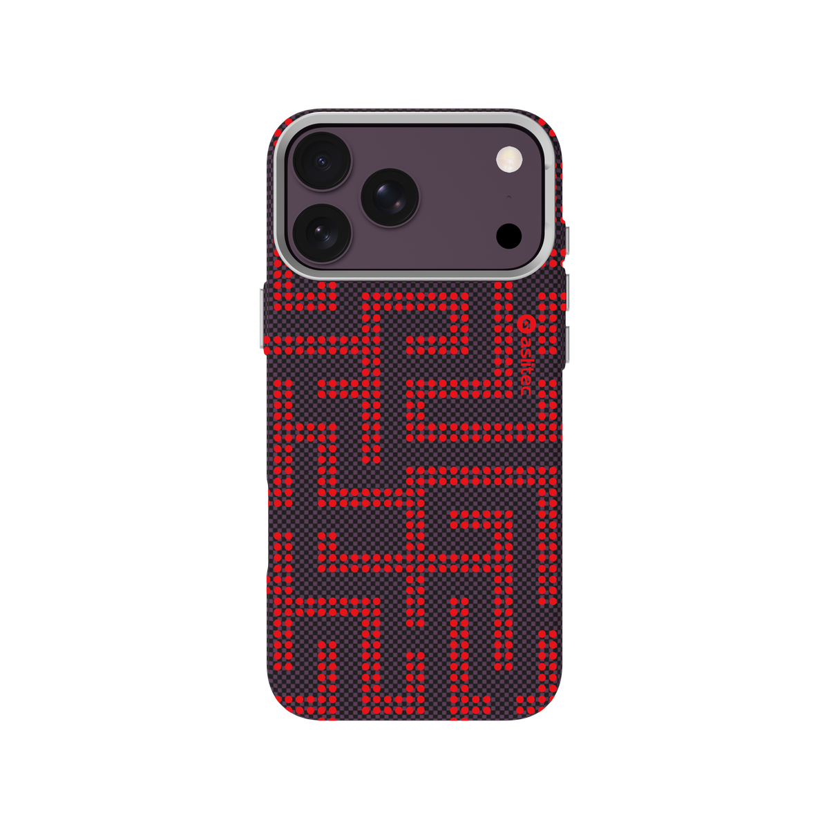 aslitec MAZEMAG MagSafe Case with Maze Pattern & Metal Accents for iPhone 18 Pro & 18 Pro Max