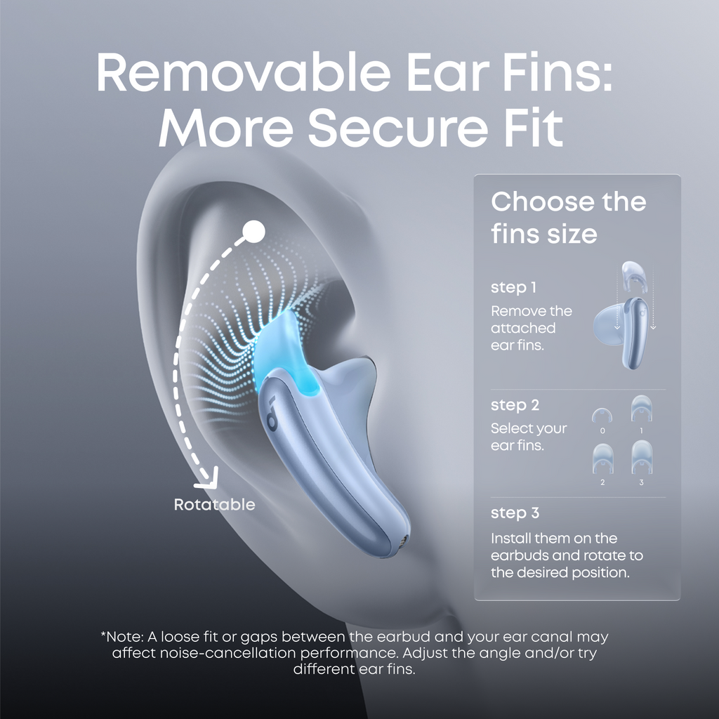 Soundcore Liberty Buds Wireless Semi-In-Ear Earbuds | Blue