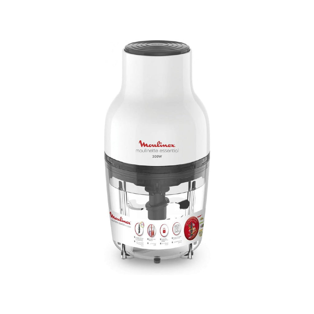 Moulinex Essential Food Chopper, 300W /450 ML/ QUAD