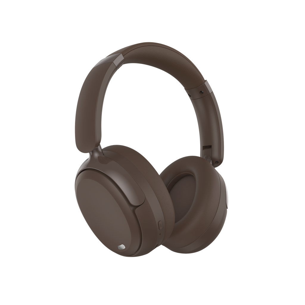 LZEL Sonique Pulse Wireless Stereo Headphones | Dark Brown