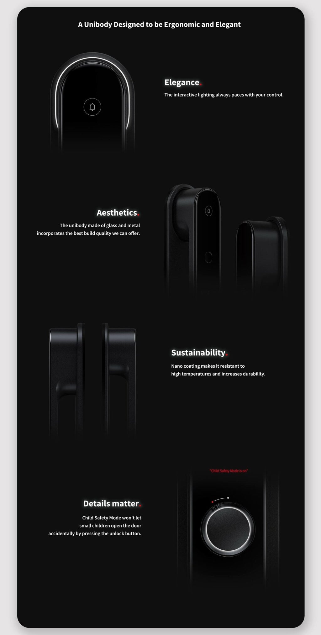 AQARA Smart Door Lock D100