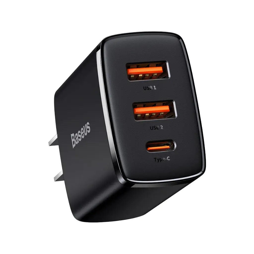 Baseus EnerFill FN11 Fast Charger 2U 30W | Cosmic Black