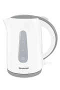 Sharp Cordless Kettle EK-JX17-W3 | 1.7L 2200W White