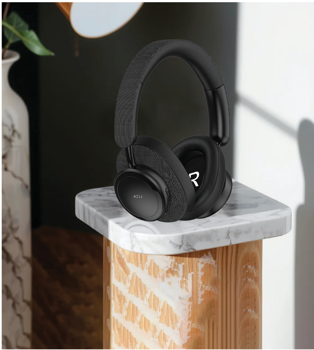 Asli Global Echo Max Ultimate Sound Over-Ear Wireless Headphones