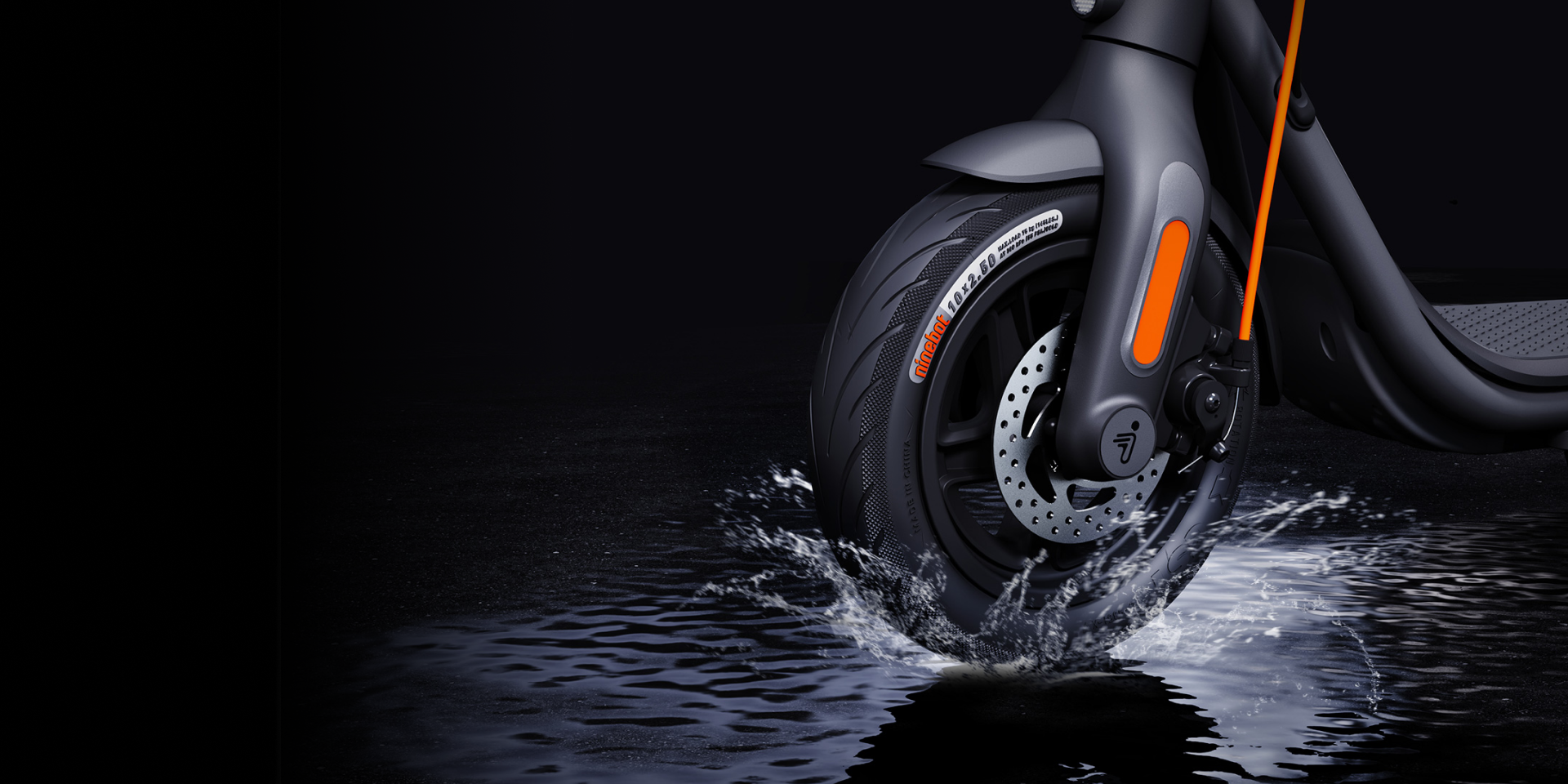 Segway Ninebot F2 PRO Electric Kick Scooter, Top Speed 25Km/H | Black