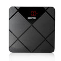 Geepas Digital Body Scale GBS46523UK | 180kg Capacity, High Precision Gauge Sensor, Tempered Glass with ABS Base | Durable, Stylish, Accurate Weighing