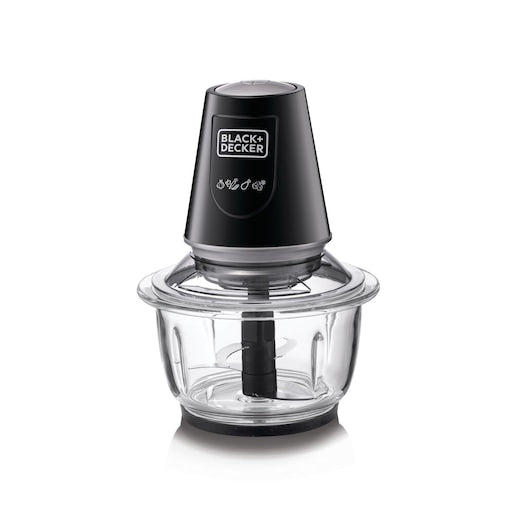 Black & Decker 400W Vertical Chopper With Glass Bowl