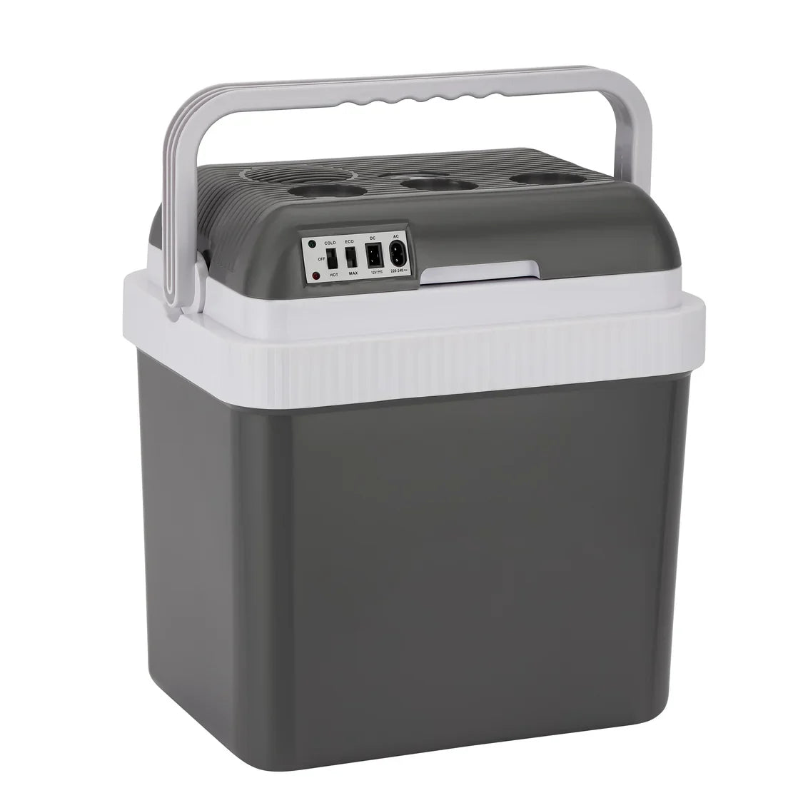 Geepas Portable Car Fridge – 24L, Hot & Cold, AC/DC Dual Power, Portable Design