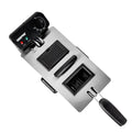 Geepas Deep Fryer 3.0L, Adjustable Temperature, Stainless Steel | Black & Silver