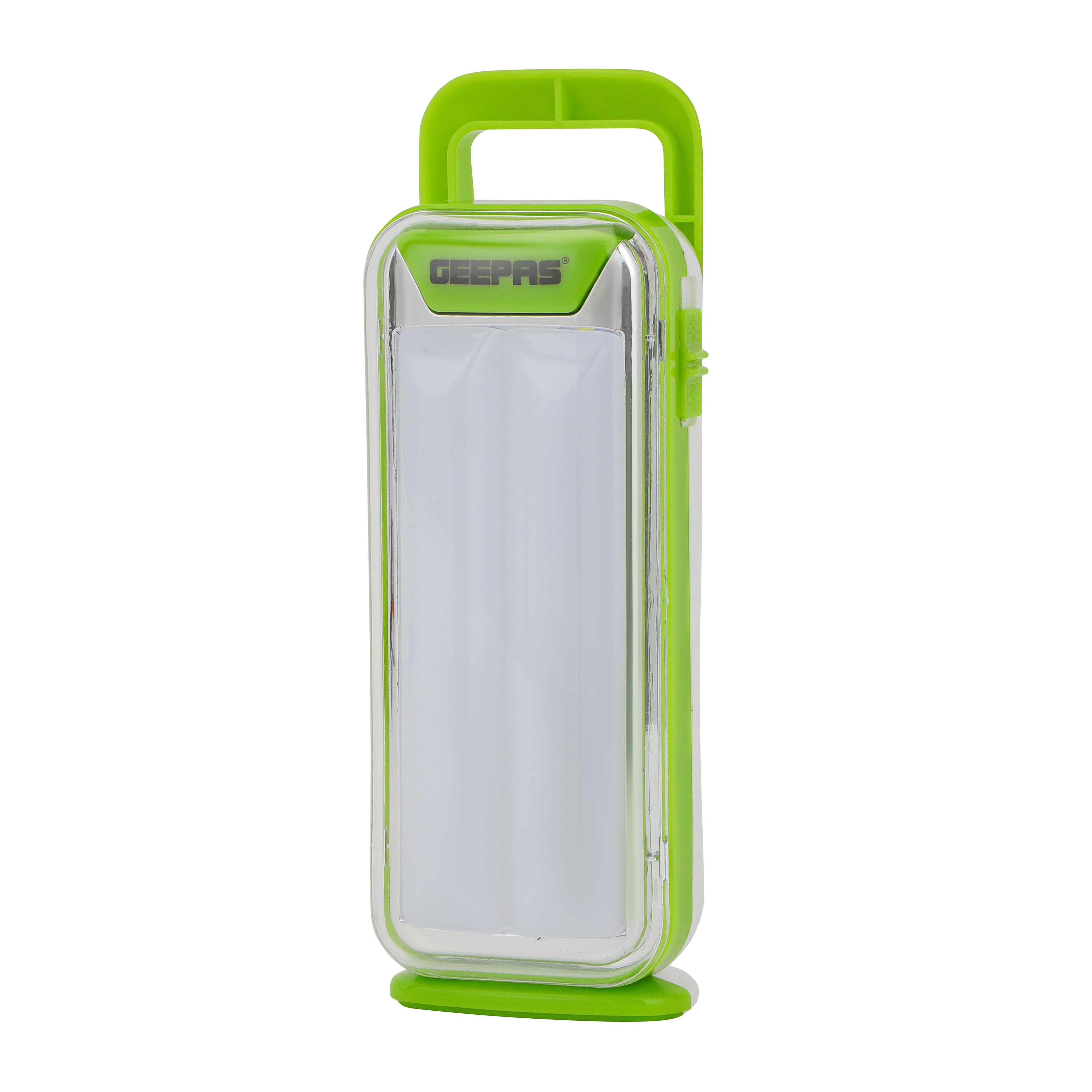 Geepas Rechargeable LED Lantern | 18 Hi-Power LEDs|Energy-Saving Design| 4 Hours Working| Long-Life 1200mAh Battery| Ideal for Home & Camping Use