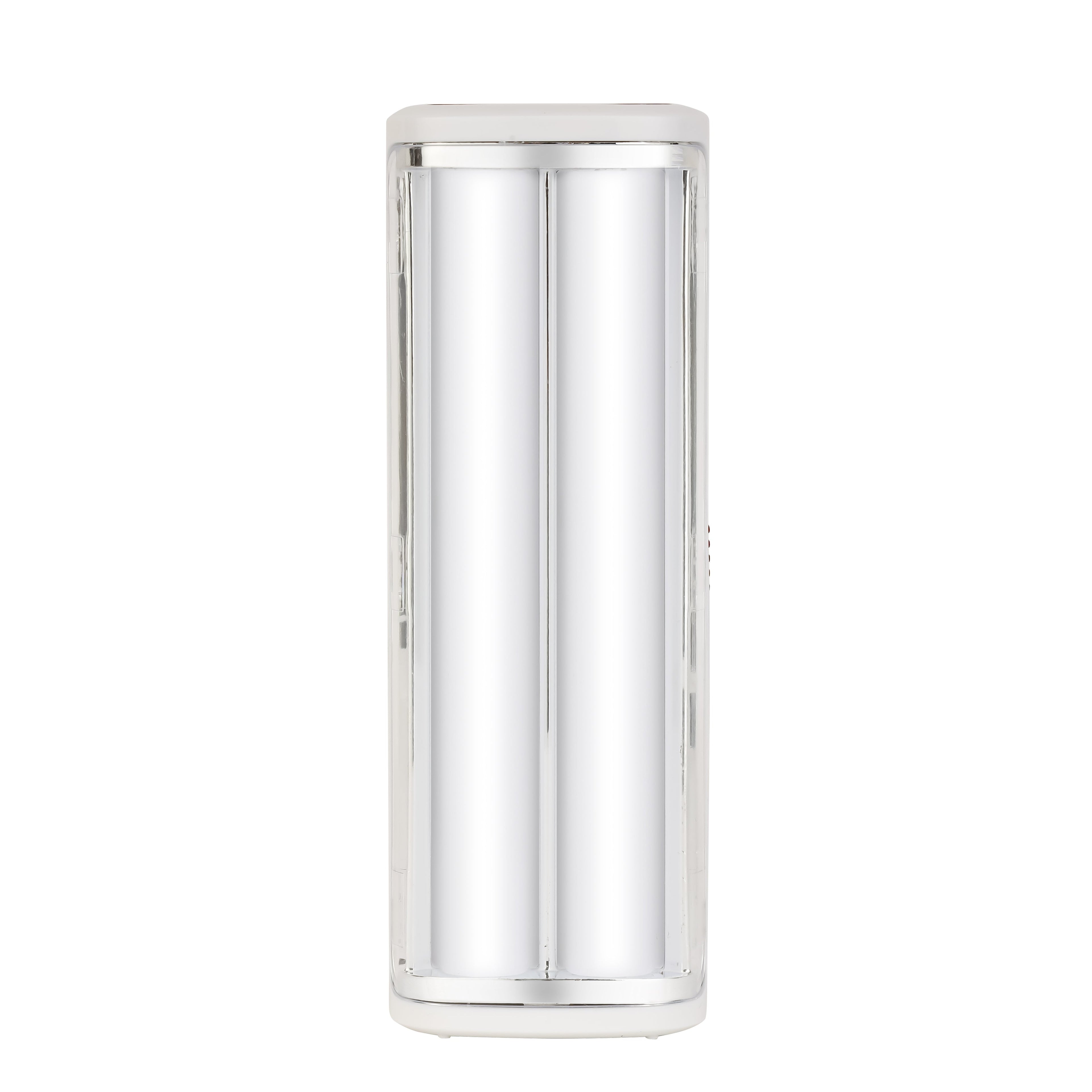 Geepas LED Emergency Lantern with Solar Panel- Energy Efficient|30 Pieces Hi-Power LEDs,5 Hours Working| Compact, Light-Weight | Red and White