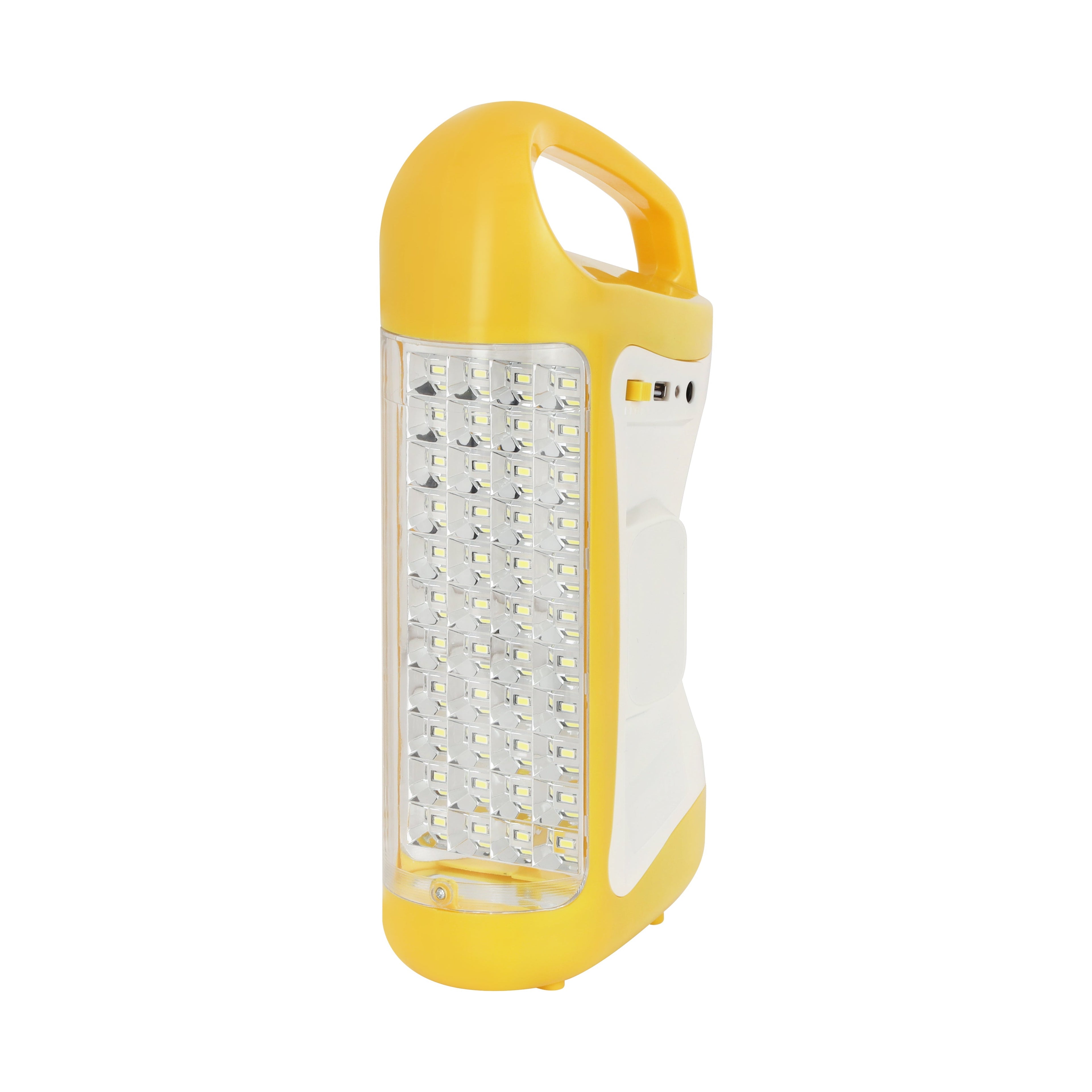 Geepas GE5510 Rechargeable LED Lantern with 44 SMD LEDs| 100 Hours Working | Unbreakable PC Glass | USB Mobile Charging | Powerful Emergency