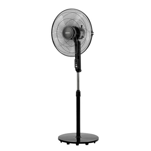 Geepas 16” Stand Fan – 50W Powerful Motor, 5 Blades, 3-Speed Control, Oscillation, Adjustable Height, Ideal for Home & Office