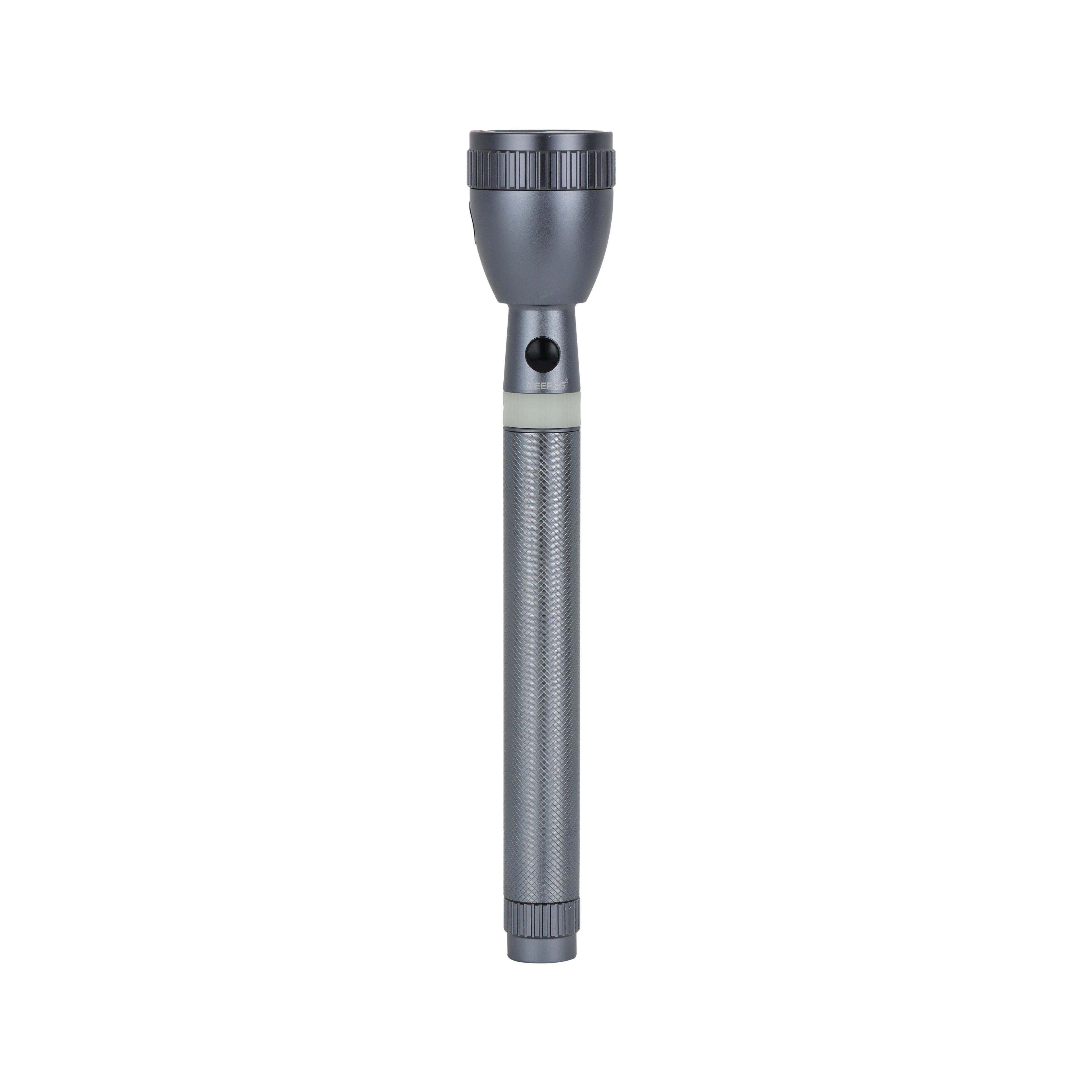 Geepas CREE LED Torch - Rechargeable LED Flashlight - Pocket Size Super LED Torch Light - 2000M Distance Range - Powerful Torch for Camping Hiking Cycling & Outdoor Activities