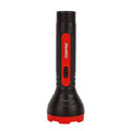 Geepas Rechargeable LED Torch | Big LED Chip with Aluminum Reflective Cup, Ripple Pattern Shell, 5H Backup, Lead-Acid Battery, Compact Design