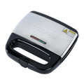 Geepas Stainless Steel Grill Maker – 750W, 2-Slice, Non-Stick Plates