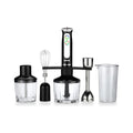 Geepas 5-in-1 Handheld Blender 600W â?? Black/Transparent
