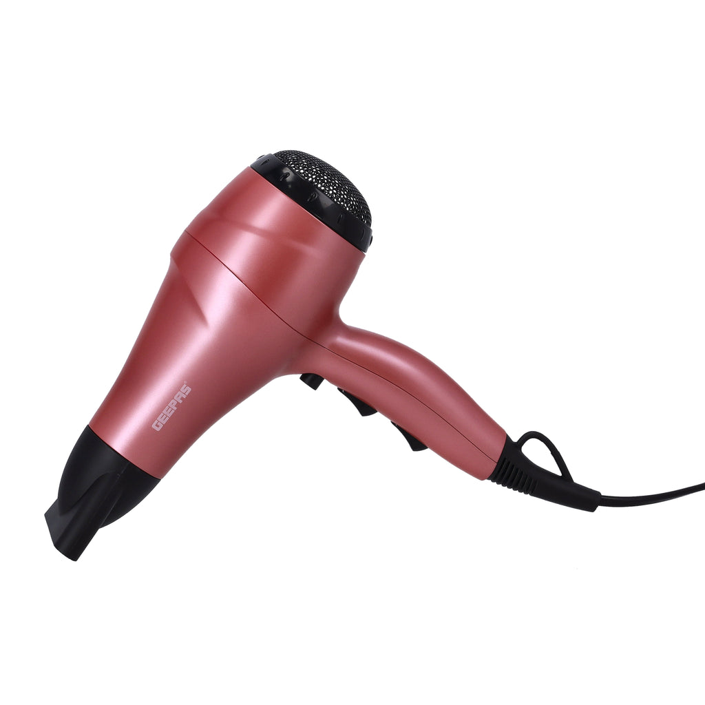 Geepas 4-in-1 Hair Styling Kit â€“ 2000W | Ceramic Plates | 360Â° Swivel Cord