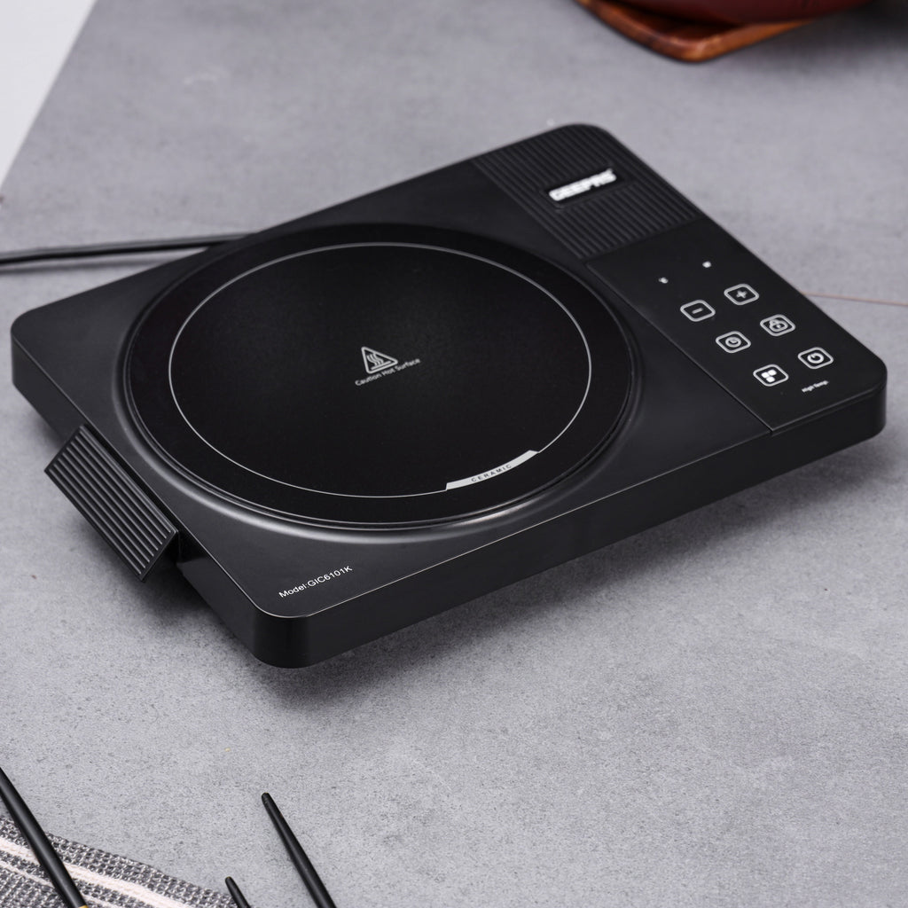 Geepas Digital Infrared Cooker | 2000W High Power Electric Cooker | Touch Control | Digital Display | Large Heating Plate | Multi Functions
