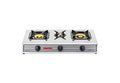 Geepas Stainless Steel Gas Cooker with 3 Burners