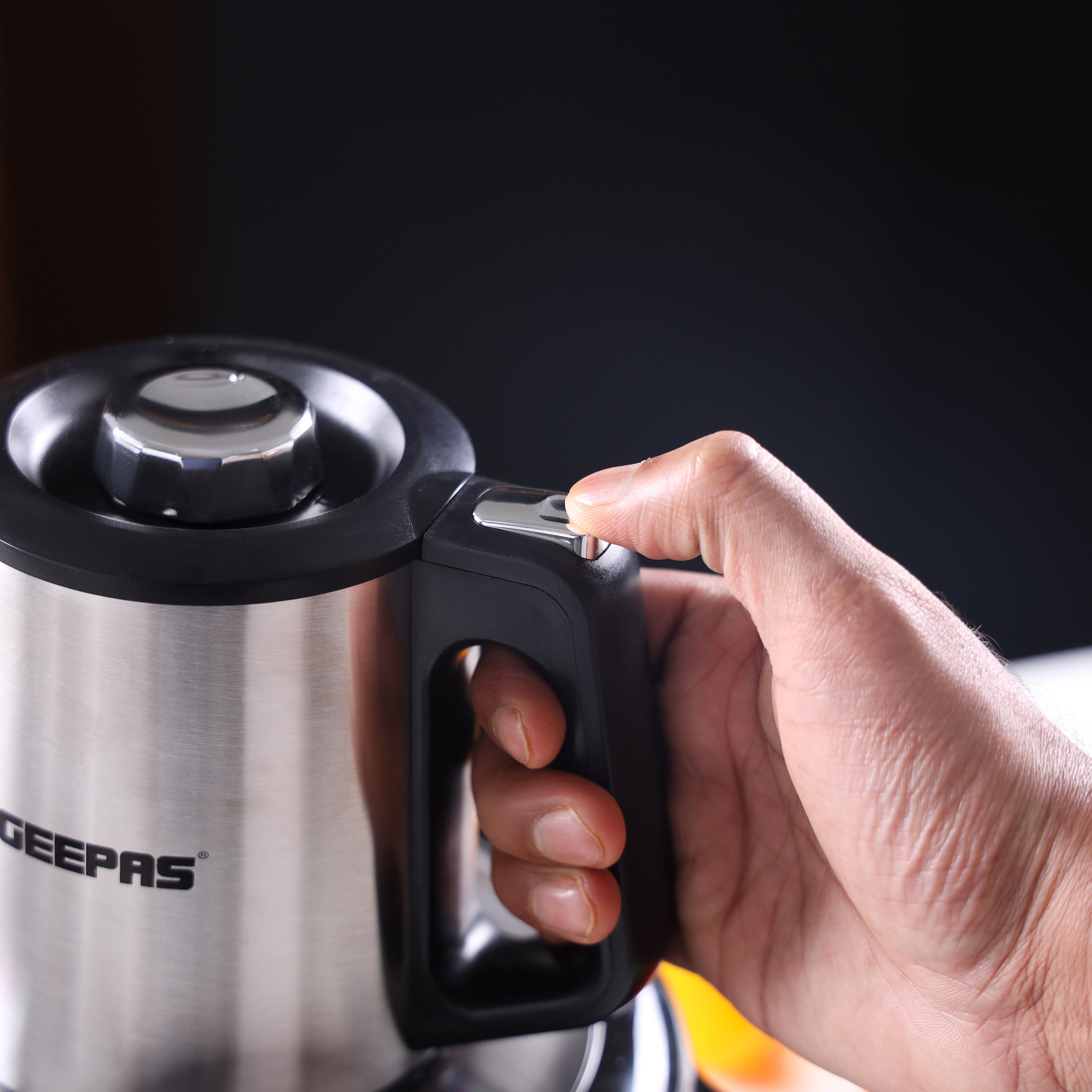 Geepas Multi Chopper | 500W| 3L Stainless Steel Bowl | 3-Speed Control | Stainless Steel Double Blades | Heavy Duty Food Processor