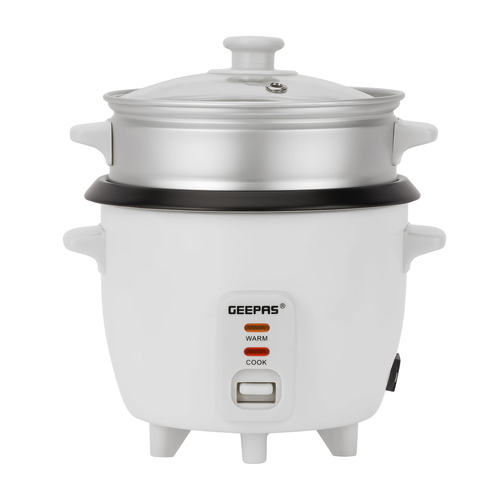 Geepas Multifunction Rice Cooker | 0.6L Compact Capacity
