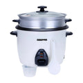 Geepas Automatic Rice Cooker | 2.2L Capacity | 3-in-1 Function â?? Cook, Steam & Keep Warm | Non-Stick Inner Pot, Easy to Clean & Durable Design