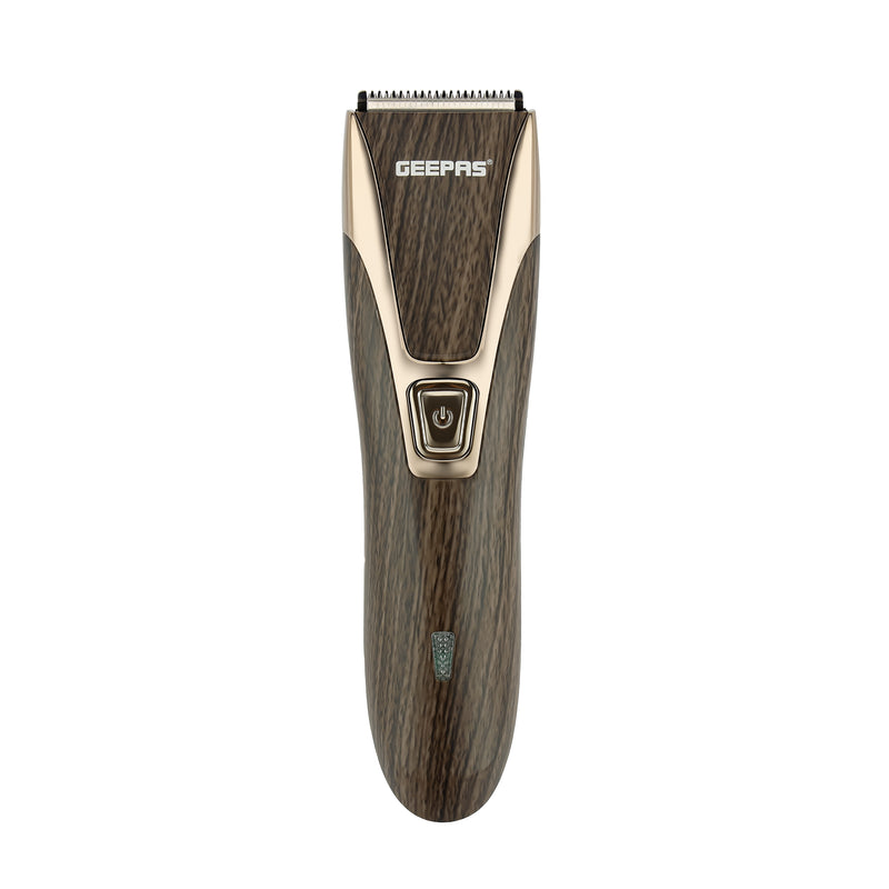 Geepas Rechargeable Hair Clipper â?? Stainless Steel Blade, 600mAh Rechargeable Battery, Cordless Operation, Precision Cutting, Easy Maintenance