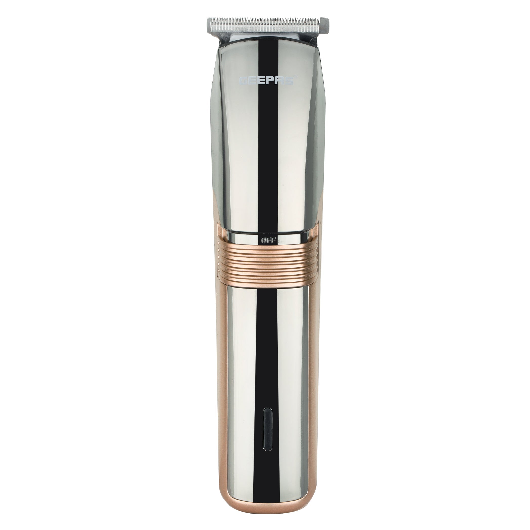 Geepas Rechargeable Hair & Beard Trimmer , Steel Blade