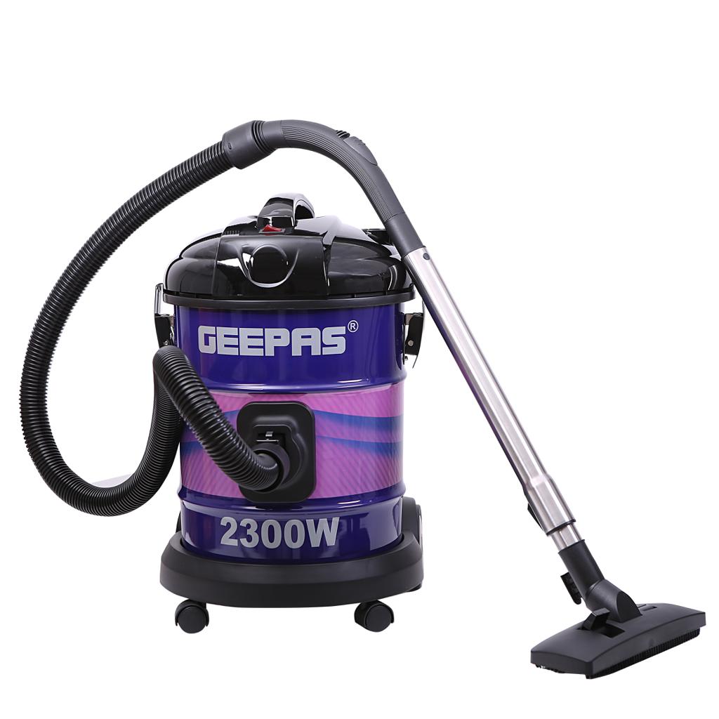 Geepas Dry Vacuum Cleaner â?? 2000W, 21L, Adjustable Suction, Multi-Filtration, Air Blow