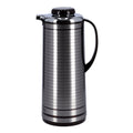 Geepas Vacuum Flask | 1.3L Capacity | Hot & Cold Beverage Insulation | Durable Plastic, Iron, Glass, Silica Gel Material | Mirror & Brown Finish | Leak-Proof Design