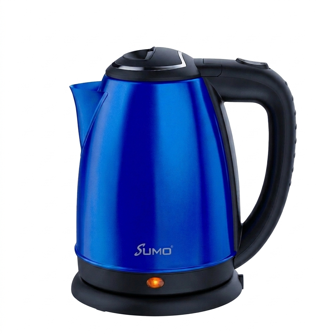 Sumo Electric Kettle 2L, 1500W, Metallic Blue