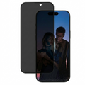 LZEL Optivue Series 26° Anti-spy  Csg 0.33mm Thickness Double Strong Glass  For iPhone 15 Pro Max With Applicator | Privacy